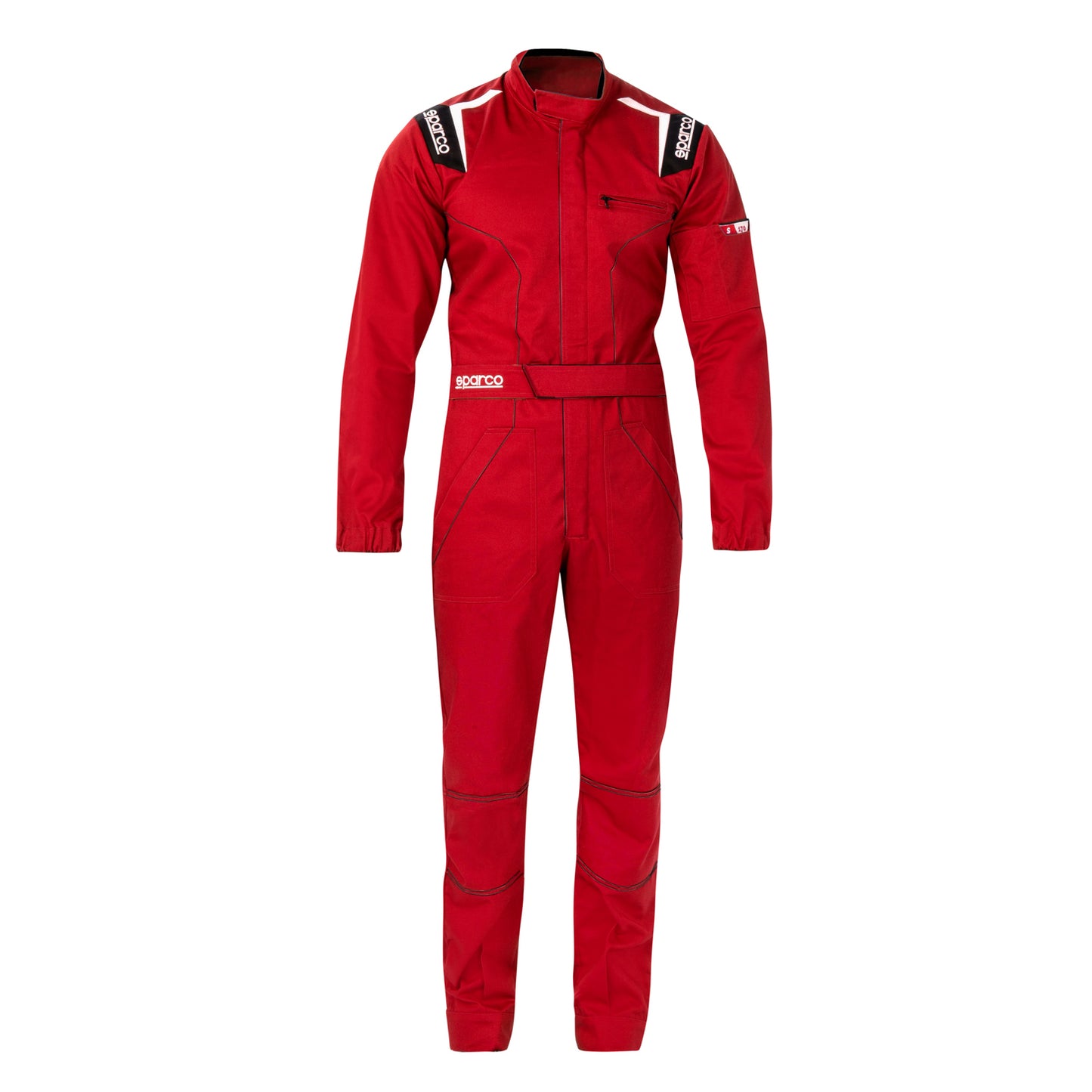 Sparco MS-4 MS4 Mechanic Suit Overalls Pitcrew Go-Karting 1-Layer Light Fabric - raceforglory.store