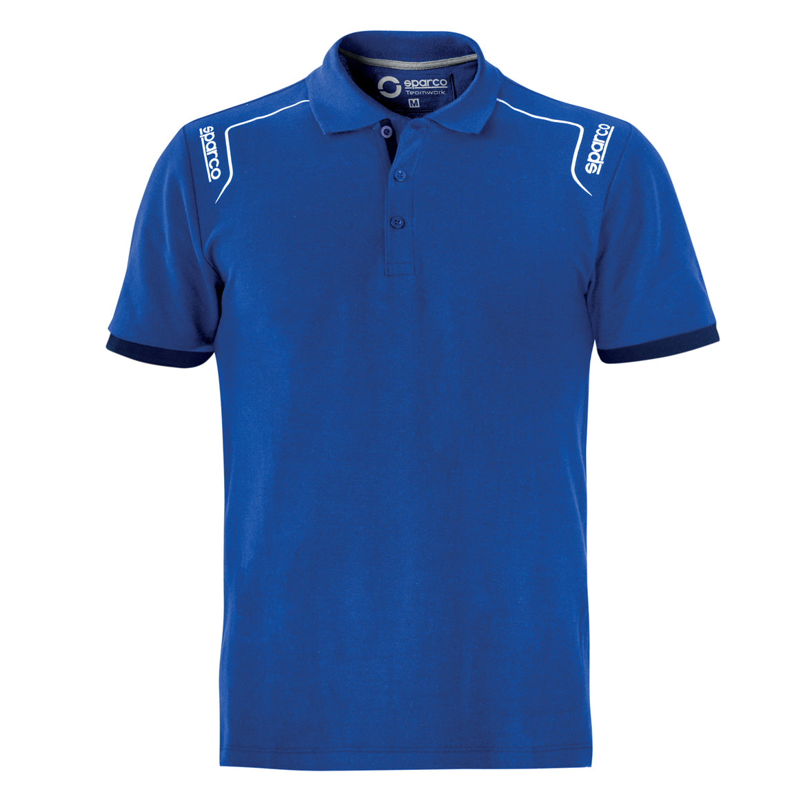 02407 Sparco Portland Polo Shirt 100% Cotton Workwear Mechanic Pitcrew Teamwear - raceforglory.store