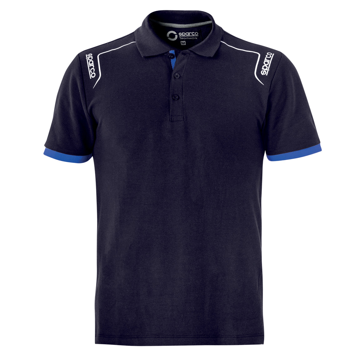 02407 Sparco Portland Polo Shirt 100% Cotton Workwear Mechanic Pitcrew Teamwear - raceforglory.store