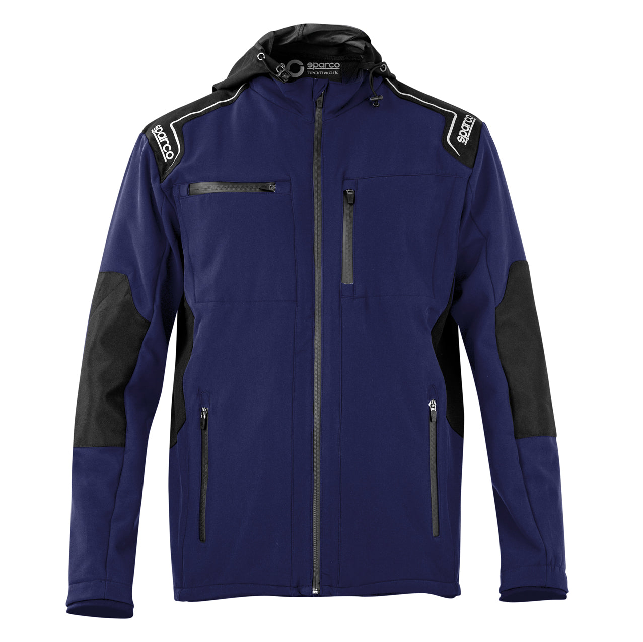 02404 Sparco Seattle Softshell Fleece Jacket Workwear Mechanic Pitcrew Teamwear - raceforglory.store