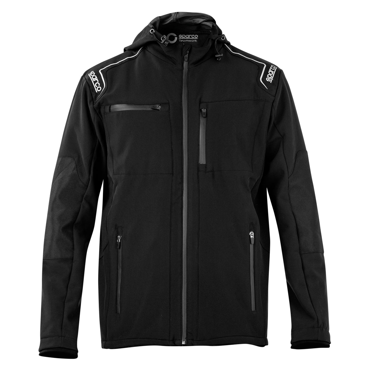 02404 Sparco Seattle Softshell Fleece Jacket Workwear Mechanic Pitcrew Teamwear - raceforglory.store