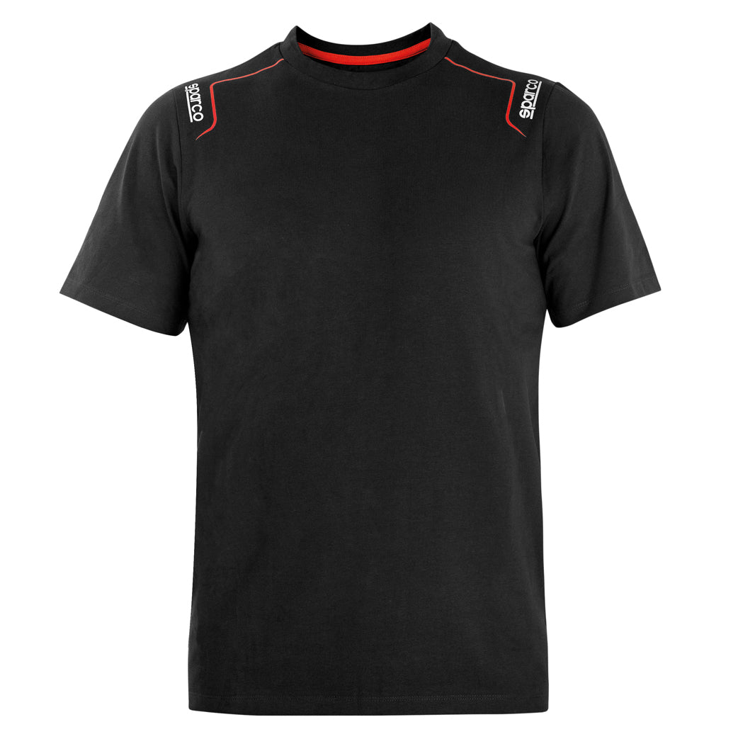02408 Sparco Trenton T-Shirt 100% Cotton Workwear Mechanic Pitcrew Teamwear - raceforglory.store
