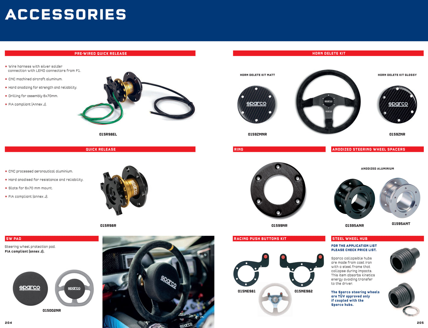 Sparco R215 Suede Steering Wheel 350mm Dished with Lighter Spokes 6x70mm PCD