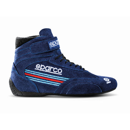 001287MR Sparco TOP Race Boots Martini Racing Special Edition Blue Sizes 37-48 - raceforglory.store