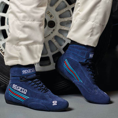 Sparco Top Racing Boots Martini Racing Livery Classic Rally Retro Fireproof FIA