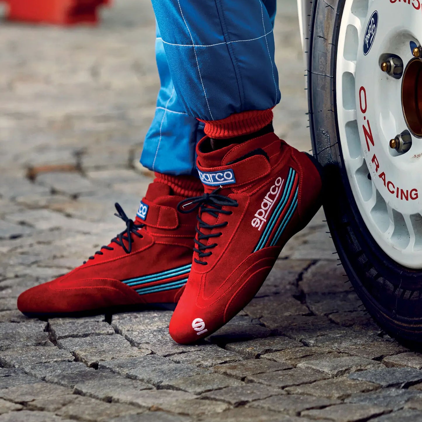 Sparco Top Racing Boots Martini Racing Livery Classic Rally Retro Fireproof FIA