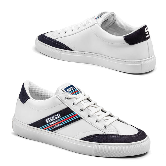 Sparco Martini Racing Shoes S-TIME Trainers Smart Casual Sneakers Style - raceforglory.store