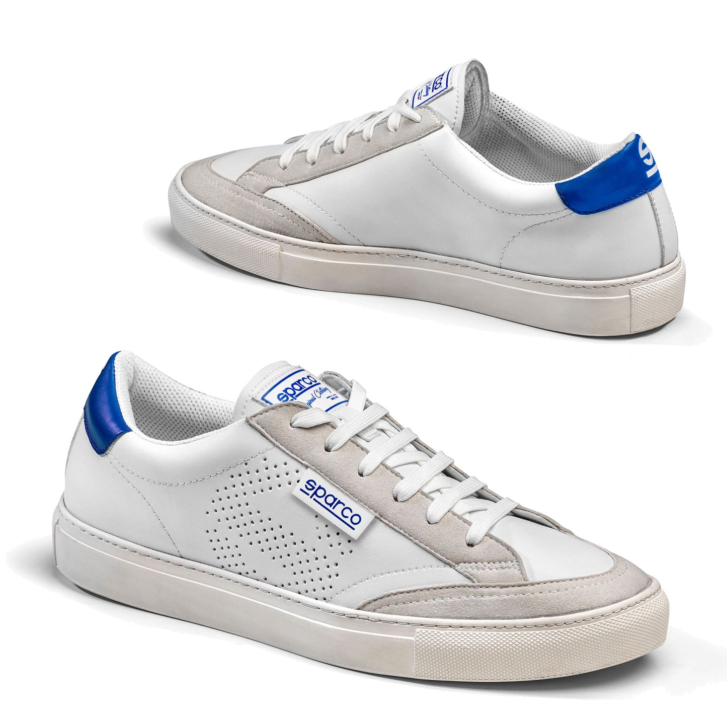 0012B3 Sparco S-TIME Shoes Smart Casual Sneakers Trainers Leisurewear Sports - raceforglory.store