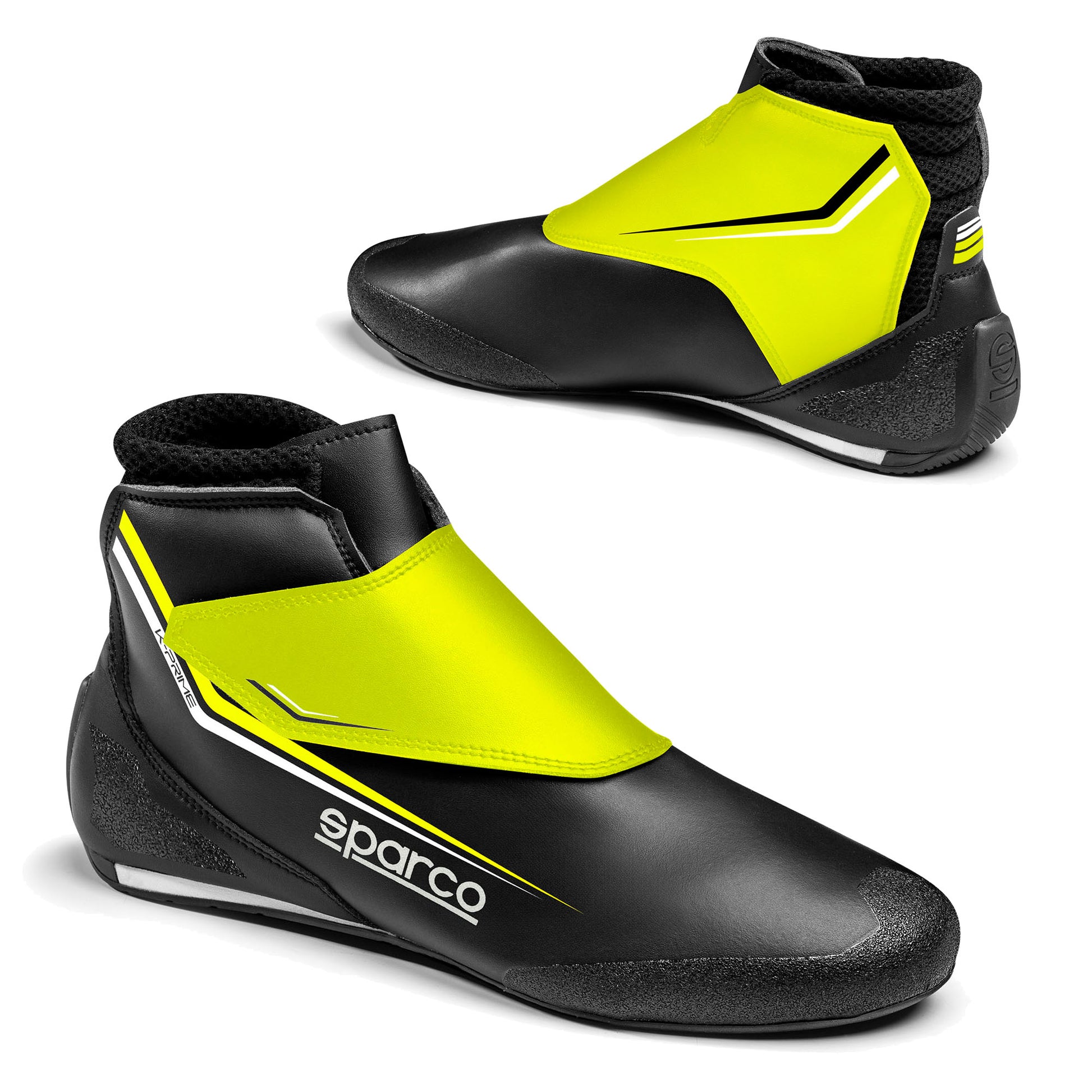 0012B5 Sparco K-PRIME Karting Boots Kart Shoes Microfibre Leather FIA 8877-2022 - raceforglory.store