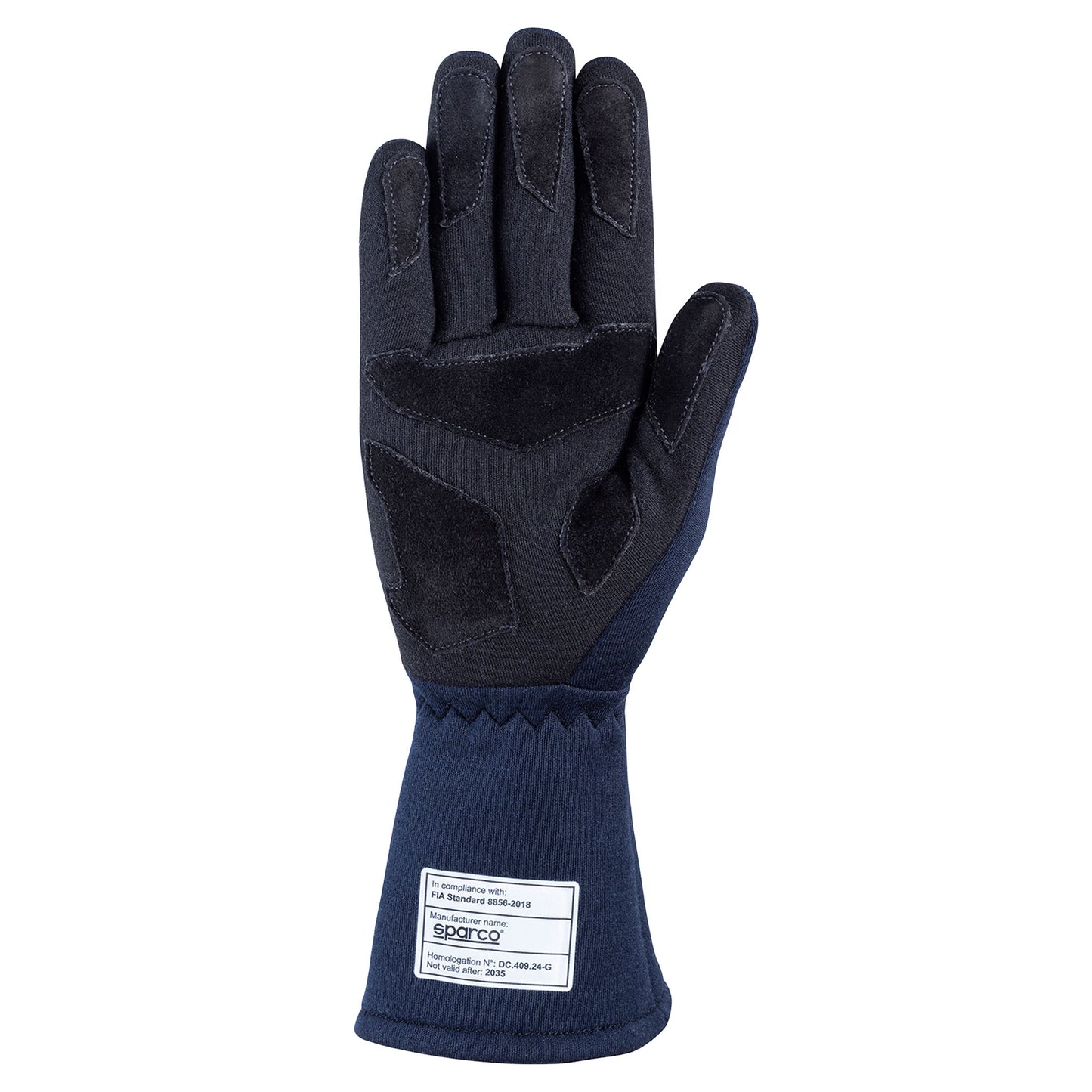Guantes de Piloto Sparco LAND Gulf Racing Edición Especial Homologación FIA 8856-2018