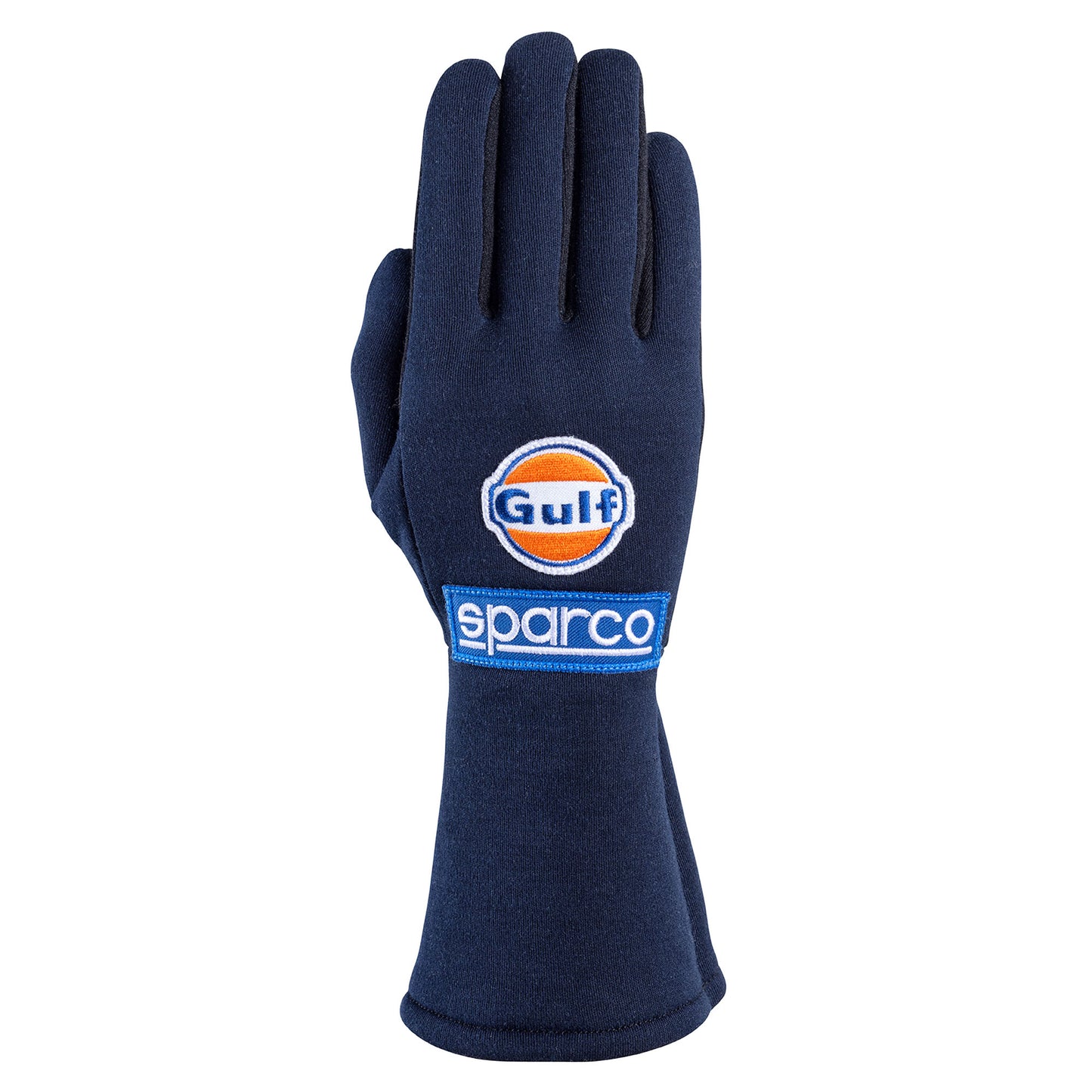 Guantes de Piloto Sparco LAND Gulf Racing Edición Especial Homologación FIA 8856-2018