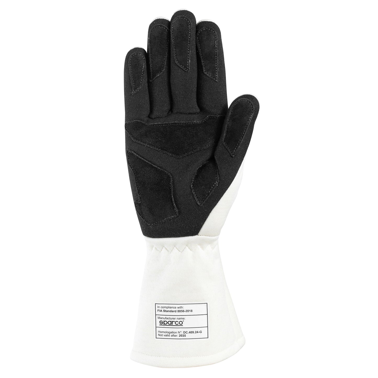 Guantes de Piloto Sparco LAND Gulf Racing Edición Especial Homologación FIA 8856-2018