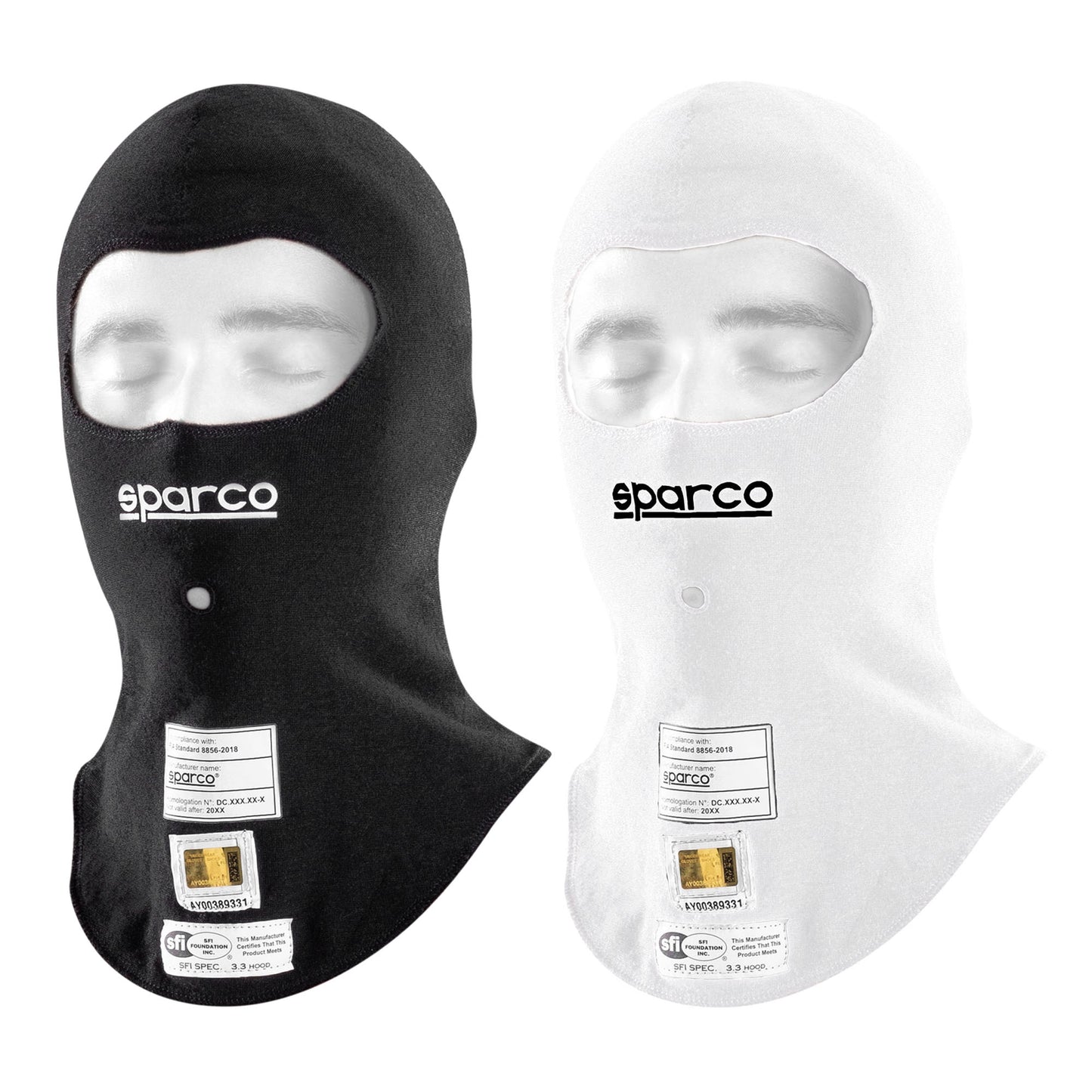 001408 Sparco Racing Fireproof Balaclava RW-11 EVO FIA 8856-2018 Motorsport - raceforglory.store