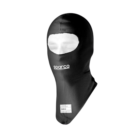 001410NR Sparco RW-7 Delta Balaclava Black Fireproof FIA Approved Racing Drivers - raceforglory.store