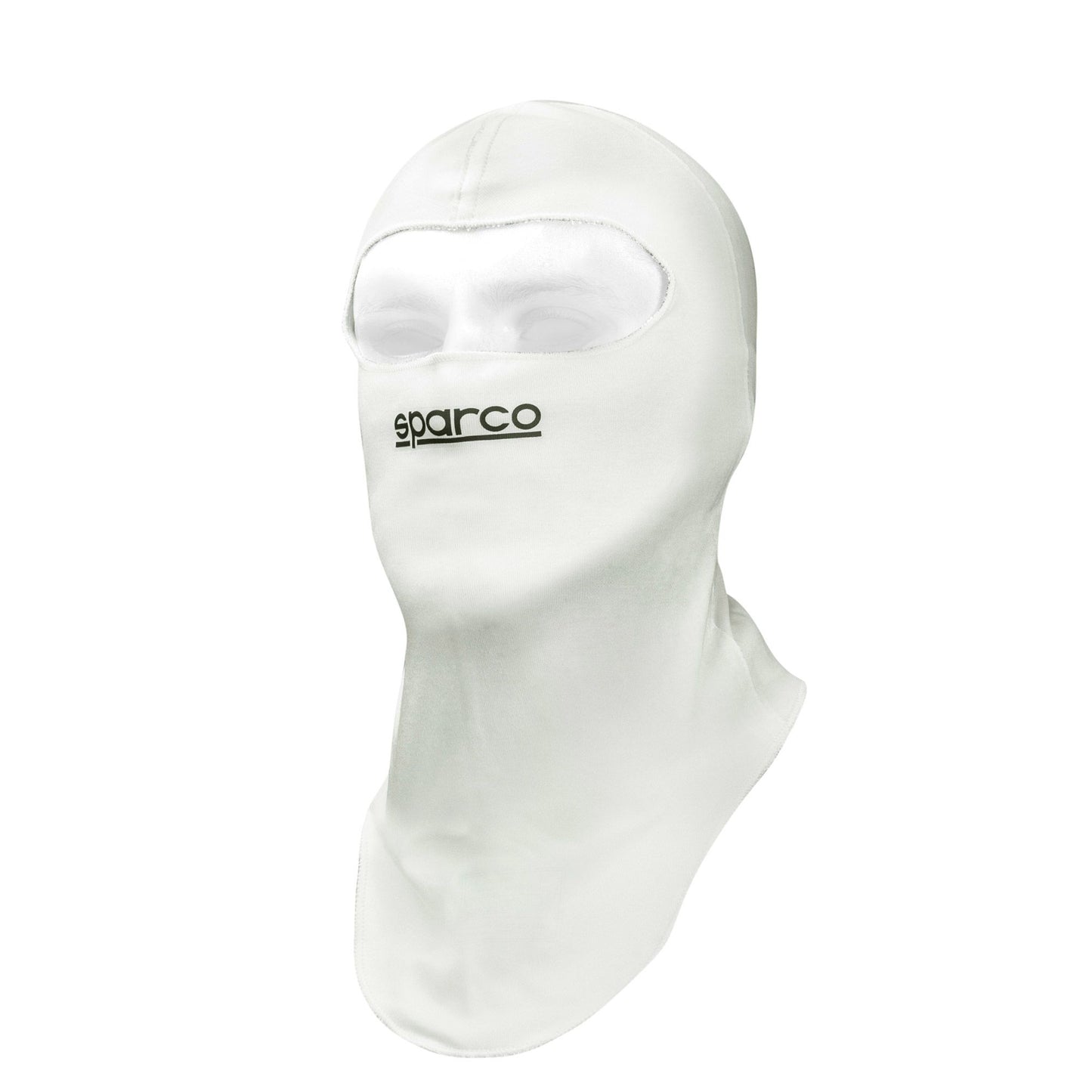 Pasamontañas Abierto Sparco RW-4 RW4 Blanco de Tejido Suave (No FIA)