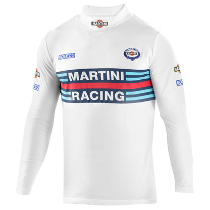 Sparco Long Sleeve T-Shirt Martini Racing Retro Rally Edition High Neck Style - raceforglory.store