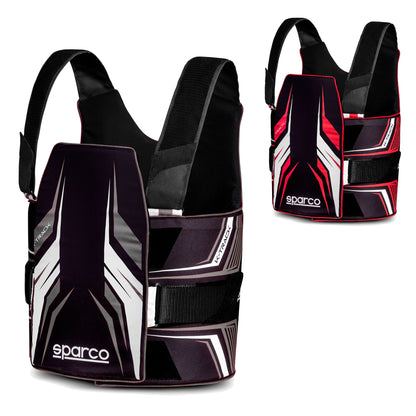 Sparco K-Track Rib Protector Kart Karting Motorsport (FIA 8870-2018) 002406K - raceforglory.store