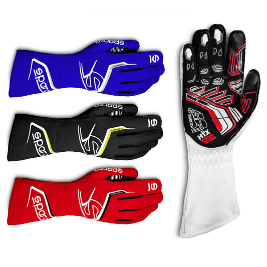 002557 Sparco Arrow Kart Gloves Karting Pre-Curved Ultra-Grip & Touch-S Finger - raceforglory.store