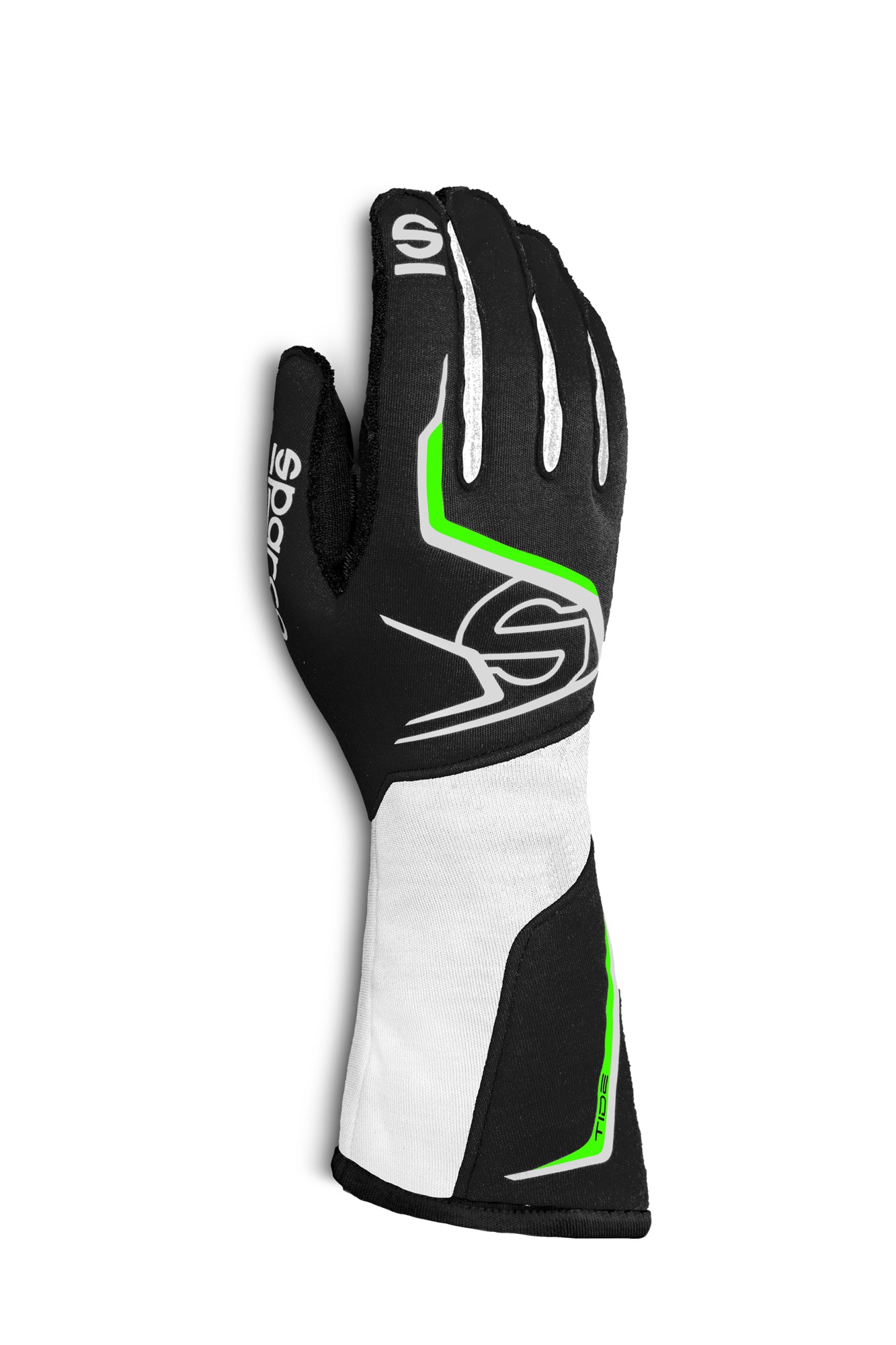 00286 Sparco Tide Kart Gloves Karting Pre-curved HTX 3D Fabric & Touch-S Design - raceforglory.store