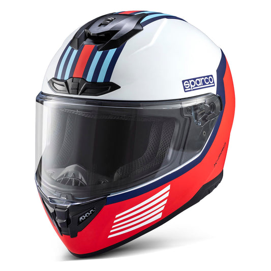 2026 Sparco X-PRO Crash Helmet Martini Racing Edition Full Face ECE 5 Sizes