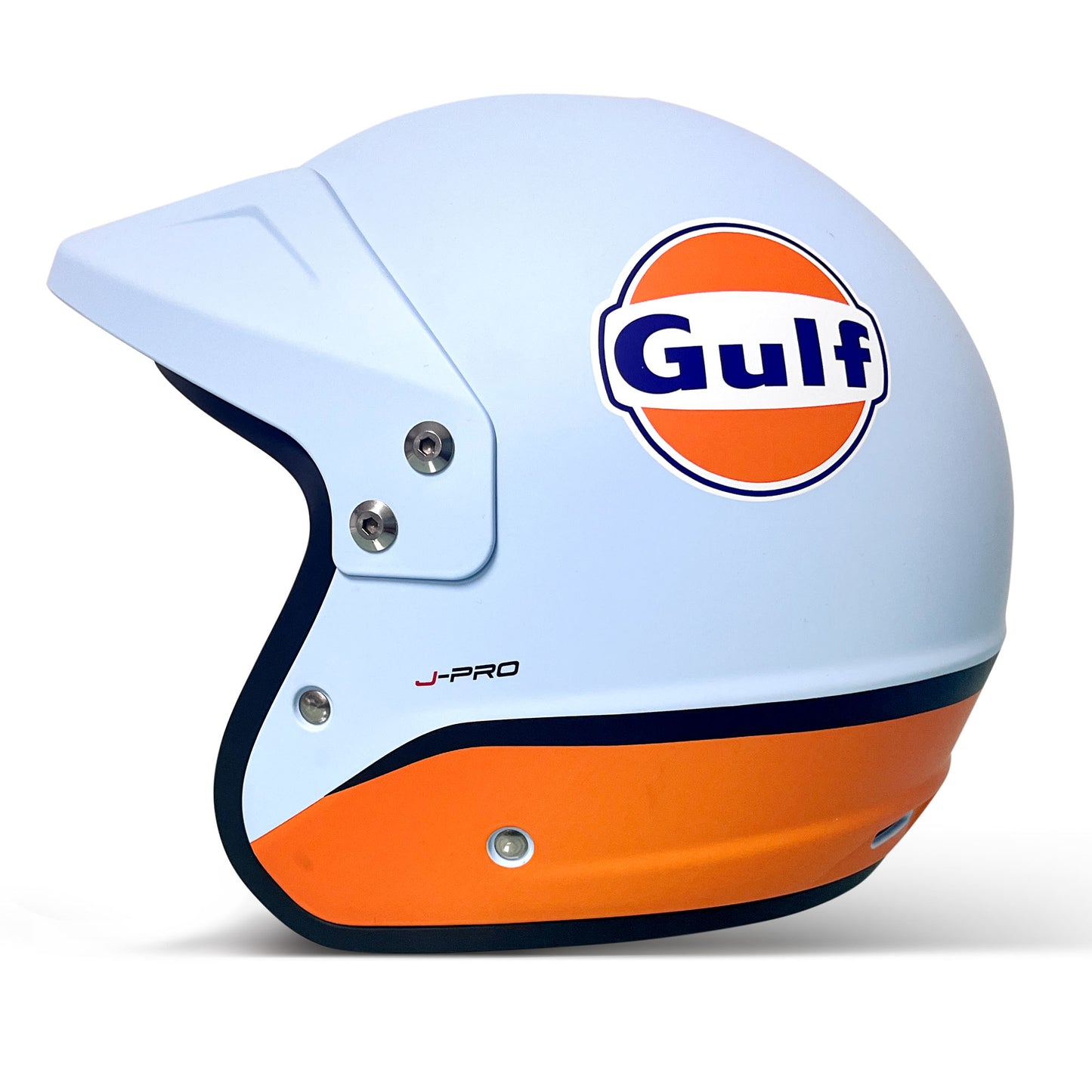 Casco Sparco J-PRO Gulf Racing Edición Especial Abierto para Track Day ECE 22.06