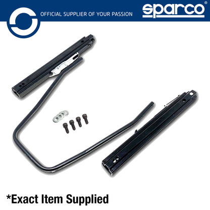 004901NR Sparco Racing Seat Side Mounts & Sliding Runners Kit for Fixing 1 Seat