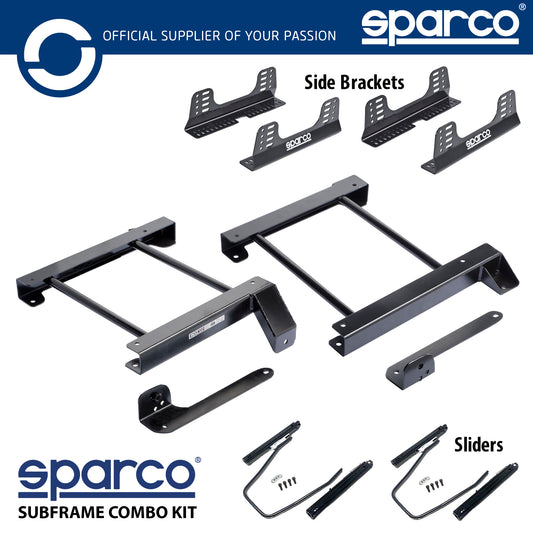 Sparco Seat Subframe Mounting Kit for FIAT PANDA 100HP (169) 09/03-