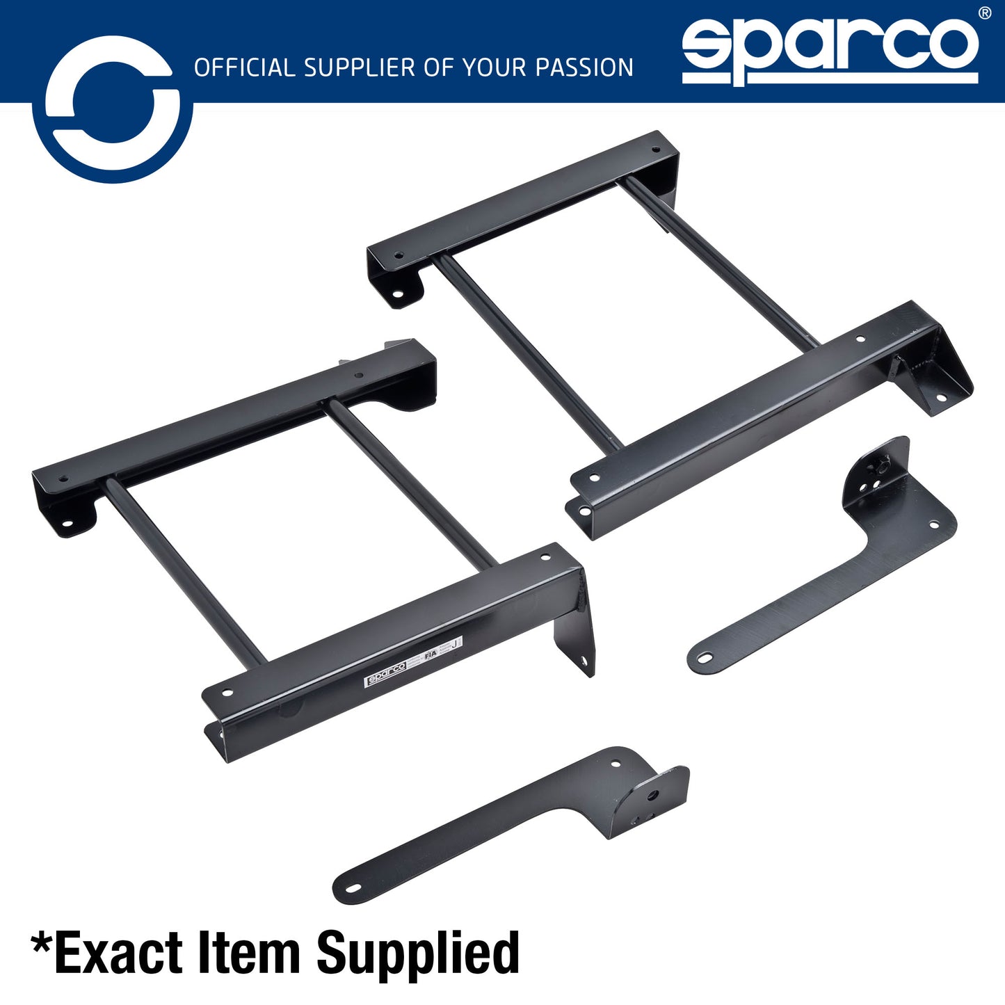 Sparco Seat Subframe Mounting Kit for FIAT 500 ABARTH (312) 2007-