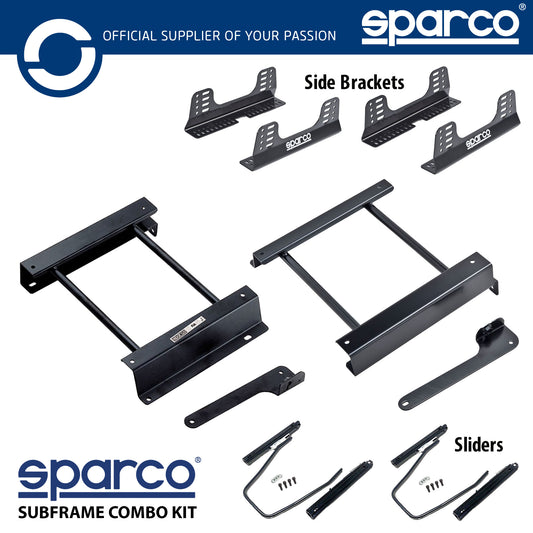 Sparco Seat Subframe Mounting Kit for FIAT PUNTO MK2 ALL (188) 09/99-