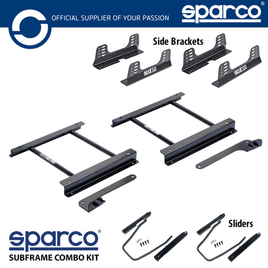 Sparco Seat Subframe Mounting Kit for MINI COOPER S GEN1 & WORKS 2001 to 2007