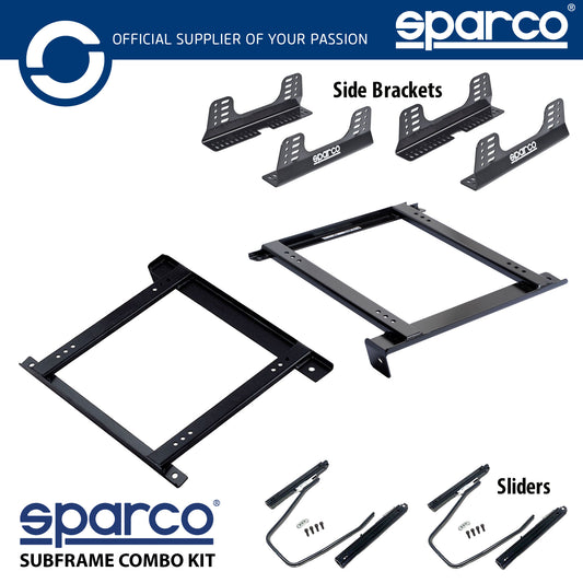 Sparco Seat Subframe Mounting Kit for TOYOTA YARIS ALL 1999 to 2004