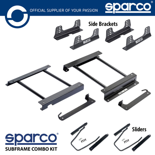 Sparco Seat Subframe Mounting Kit for VAUXHALL CORSA C ALL 2000 to 2005