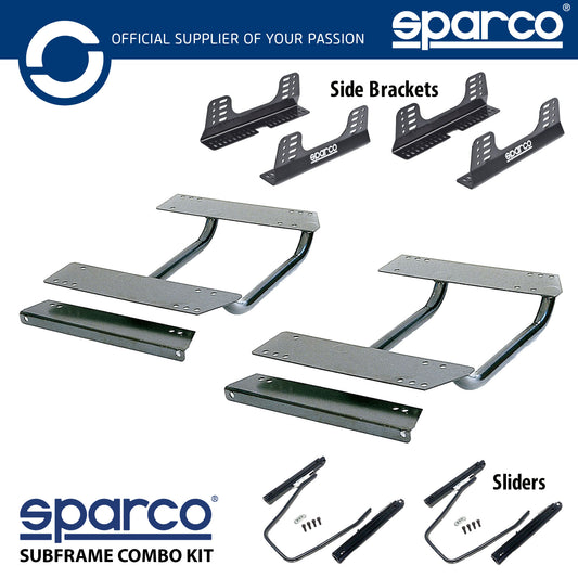 Sparco Seat Subframe Mounting Kit for PEUGEOT 106 ALL RALLYE GTI XSI S16