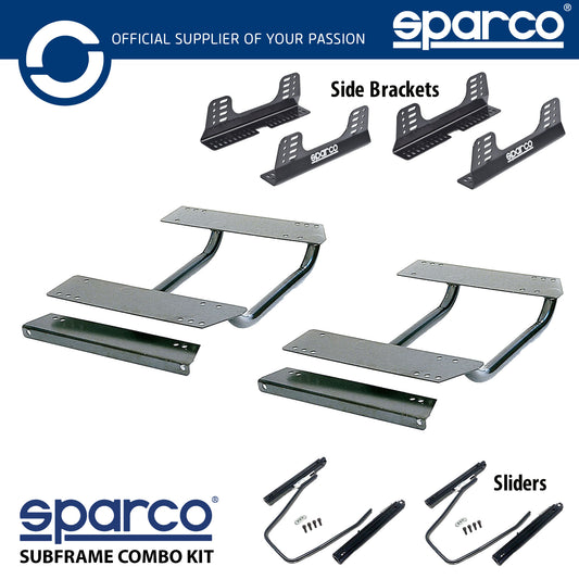 Sparco Seat Subframe Mounting Kit for PEUGEOT 306 ALL GTI GTI-6 RALLYE HDI S16