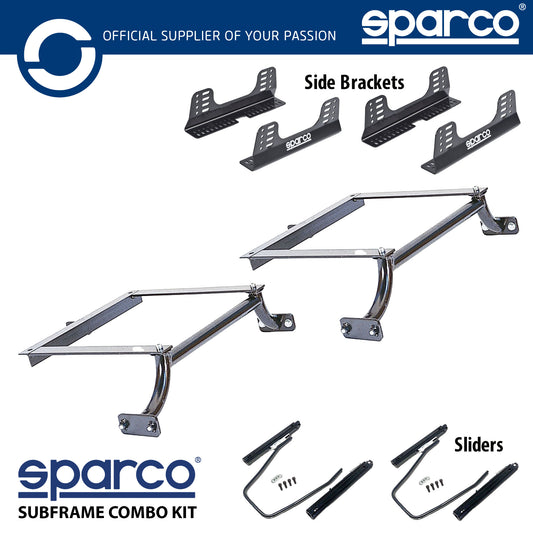 Sparco Seat Subframe Mounting Kit for AUDI A3 S3 ALL (8L) 1996 to 2003