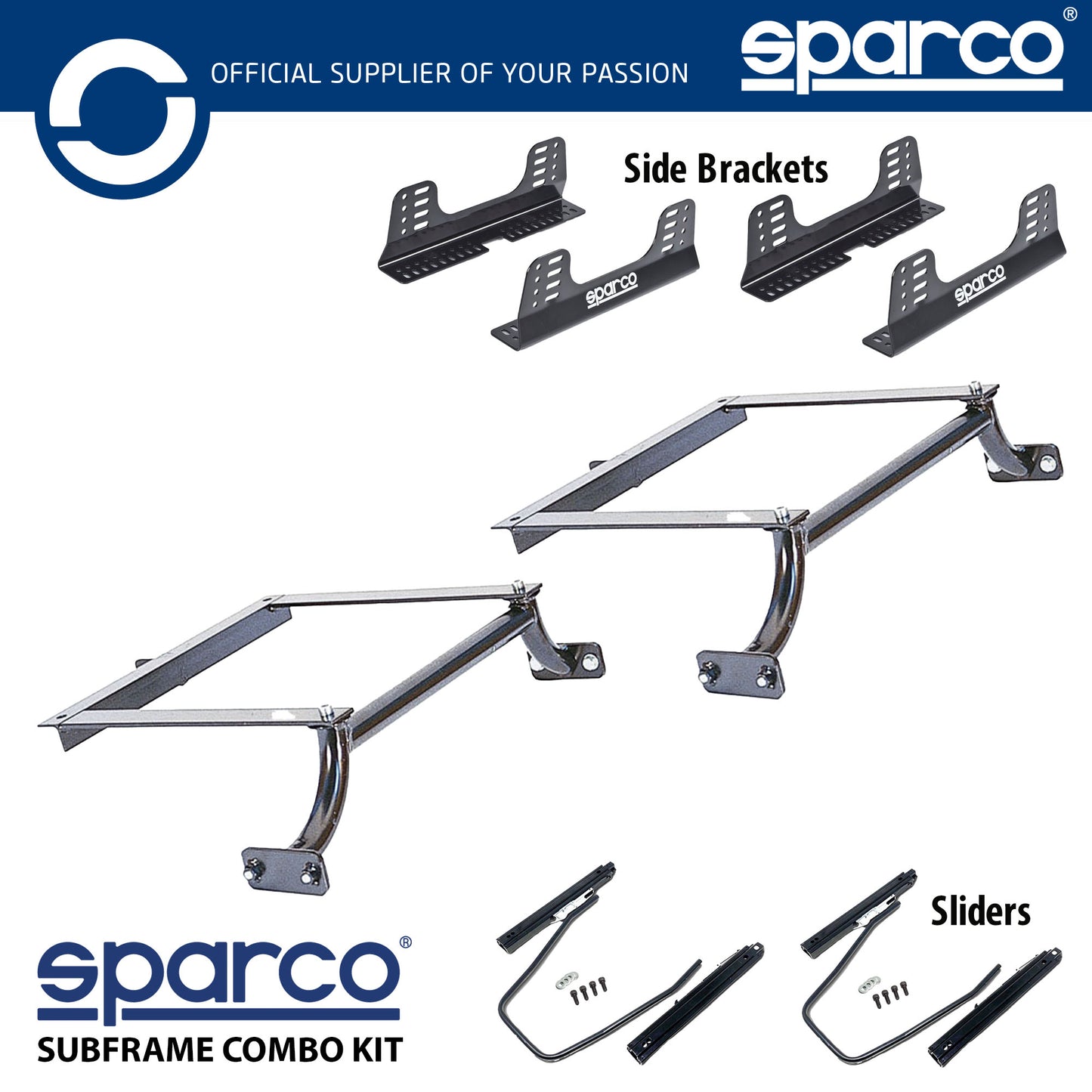 Sparco Seat Subframe Mounting Kit for SEAT CORDOBA ALL (6K/C) 02/94-