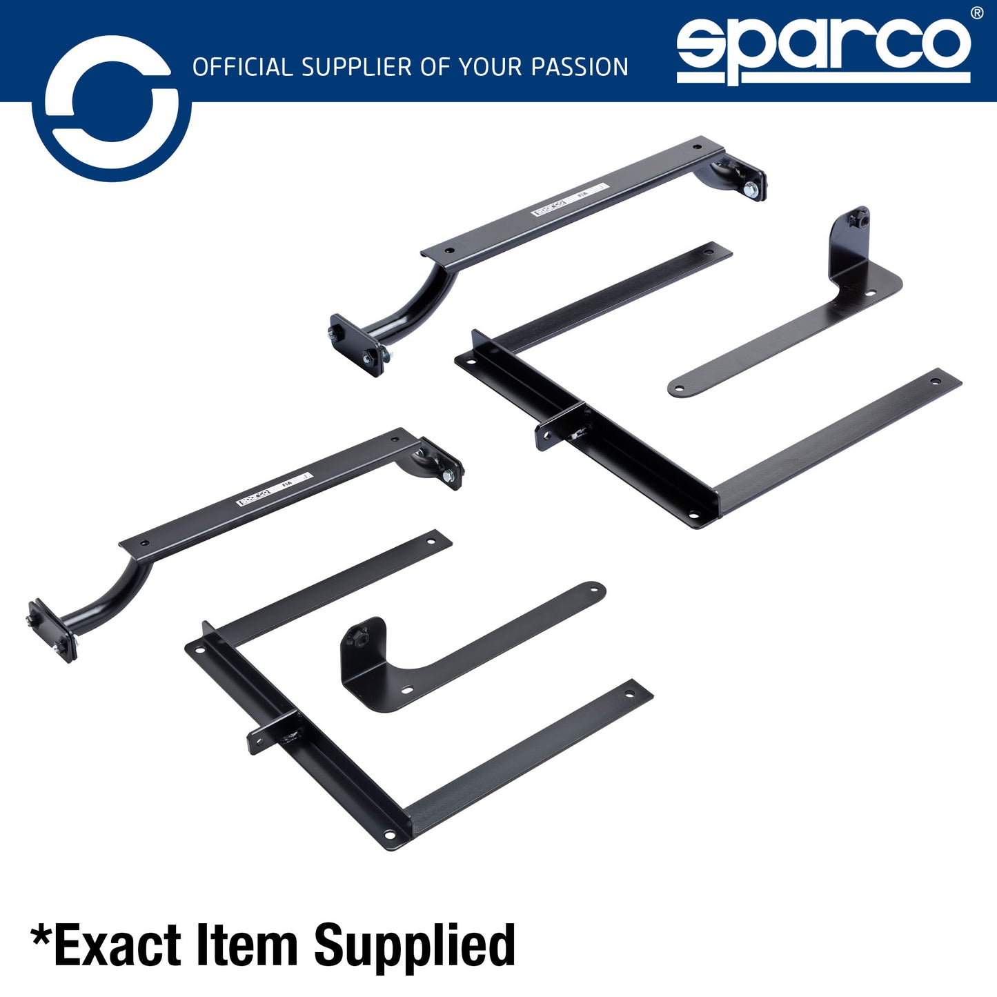 Sparco Seat Subframe Mounting Kit for AUDI A4 S4 ALL (B5) 1995 to 2001