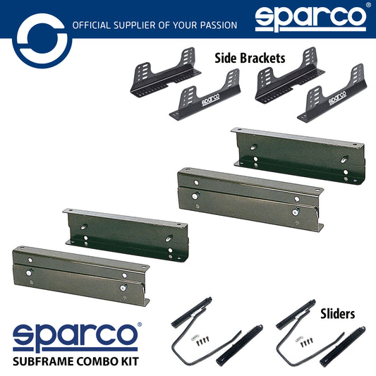 Sparco Seat Subframe Mounting Kit for BMW 3 Series (E30) 07/88 to 11/90