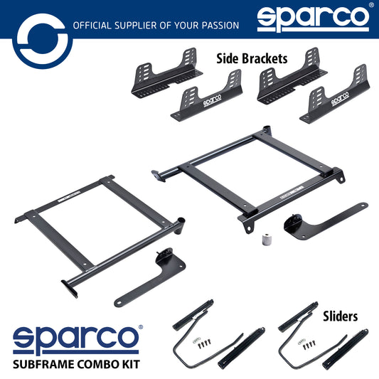 Sparco Seat Subframe Mounting Kit for SUBARU IMPREZA TURBO WRX STI  2001 to 2007