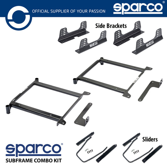 Sparco Seat Subframe Mounting Kit for MITSUBISHI LANCER EVO X 2008-