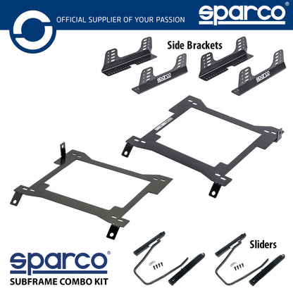 Sparco Seat Subframe Mounting Kit for PORSCHE 996 / 997 / GT3 (986/987)