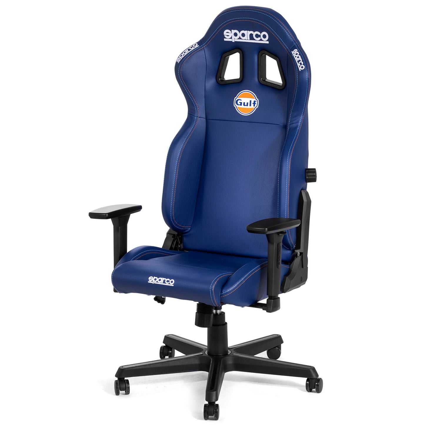 Sparco Icon Bürostuhl Gulf Racing Special Edition Marineblau