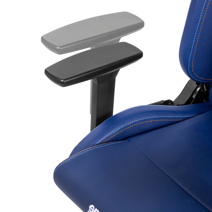 Sparco Icon Bürostuhl Gulf Racing Special Edition Marineblau