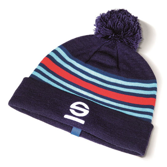 Sparco Martini Racing Beanie Lancia Rally Retro Edition Bobble Hat One Size - raceforglory.store