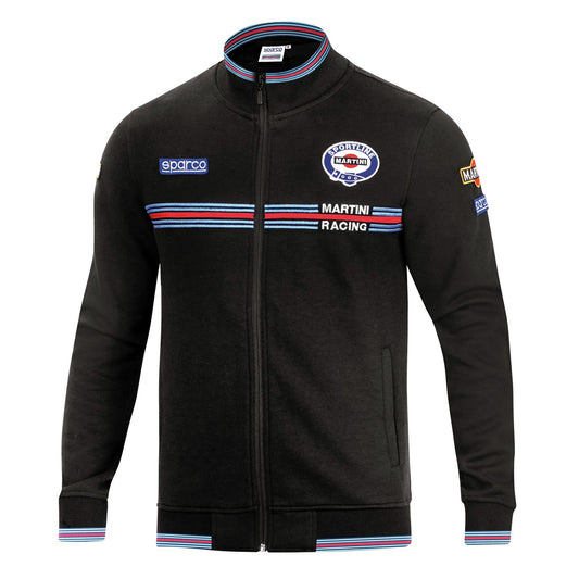 01278MR Sparco Martini Racing Full Zip Sweatshirt Jacket Lancia Rally Team