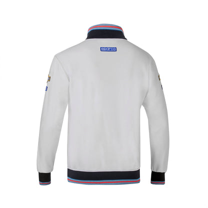 Sparco Martini Racing Mens Full Zip Sweatshirt Jacket Lancia Rally Team Fanwear - raceforglory.store