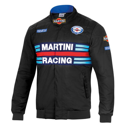 Chaqueta Estilo Bomber Sparco Martini Racing para Hombre, Equipo de Rally Lancia, Ropa Retro para Fans
