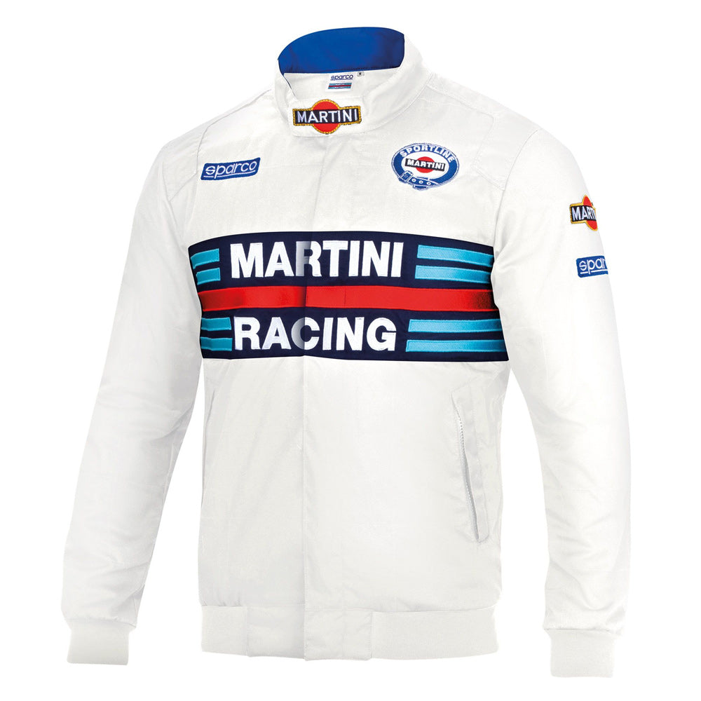 Sparco Martini Racing Bomber Style Jacket Mens Lancia Rally Team Retro Fanwear - raceforglory.store