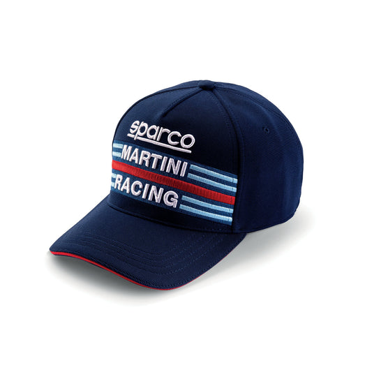 Sparco Martini Racing Flex Cap Lancia Rally Team Adult One Size in Navy Blue - raceforglory.store