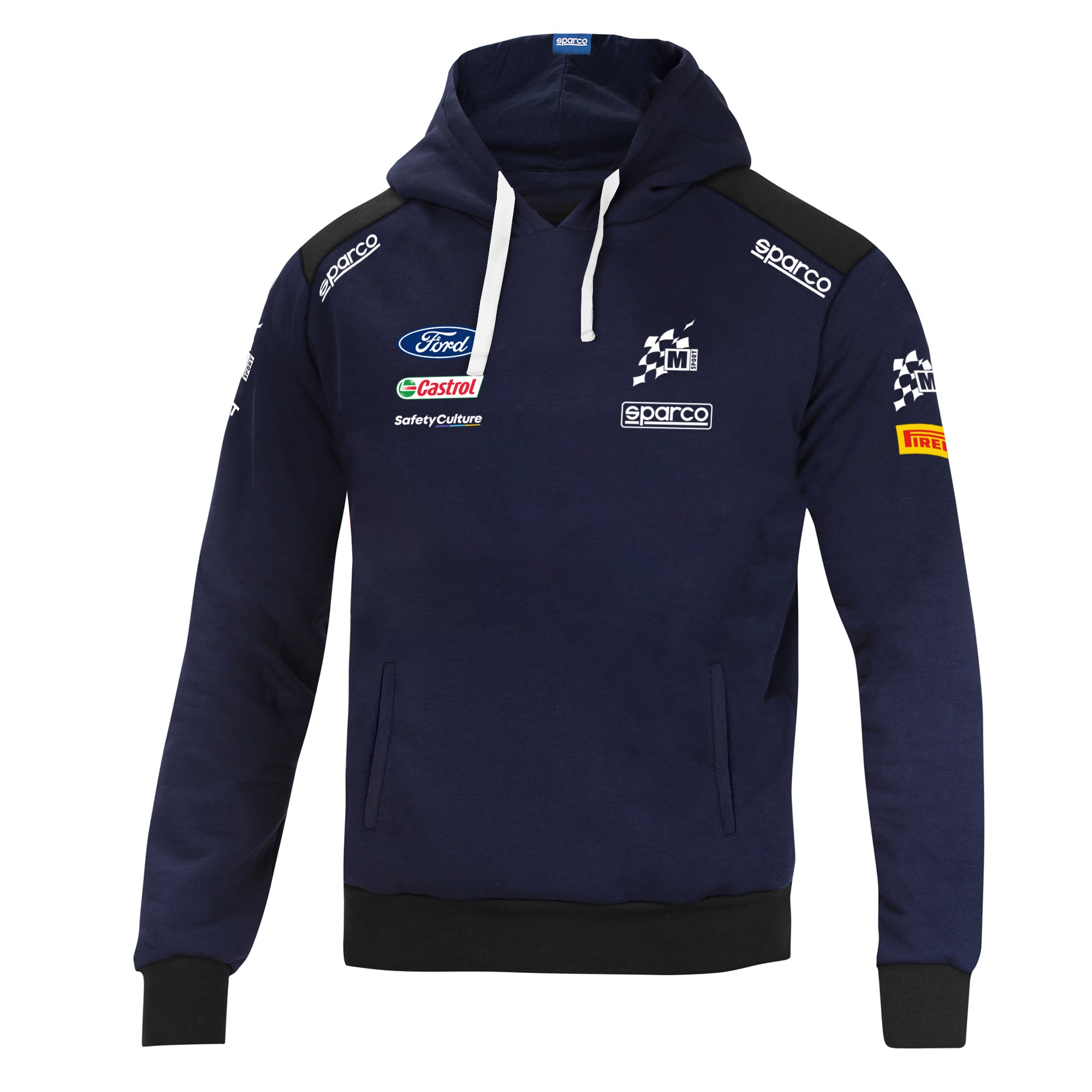 Sparco M-SPORT WRC Mens Hoodie Hoody Official Ford WRC Rally Teamwear –  raceforglory.store